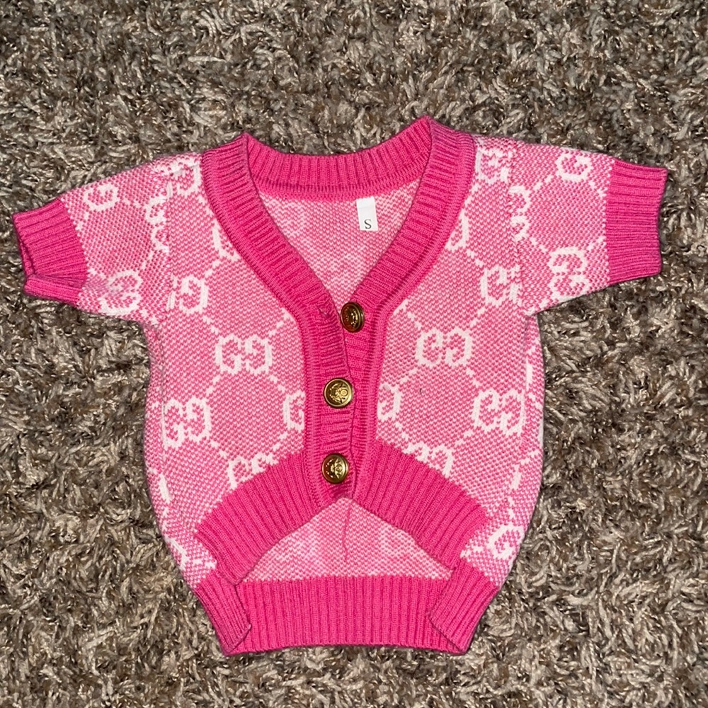 Pink puppy jacket